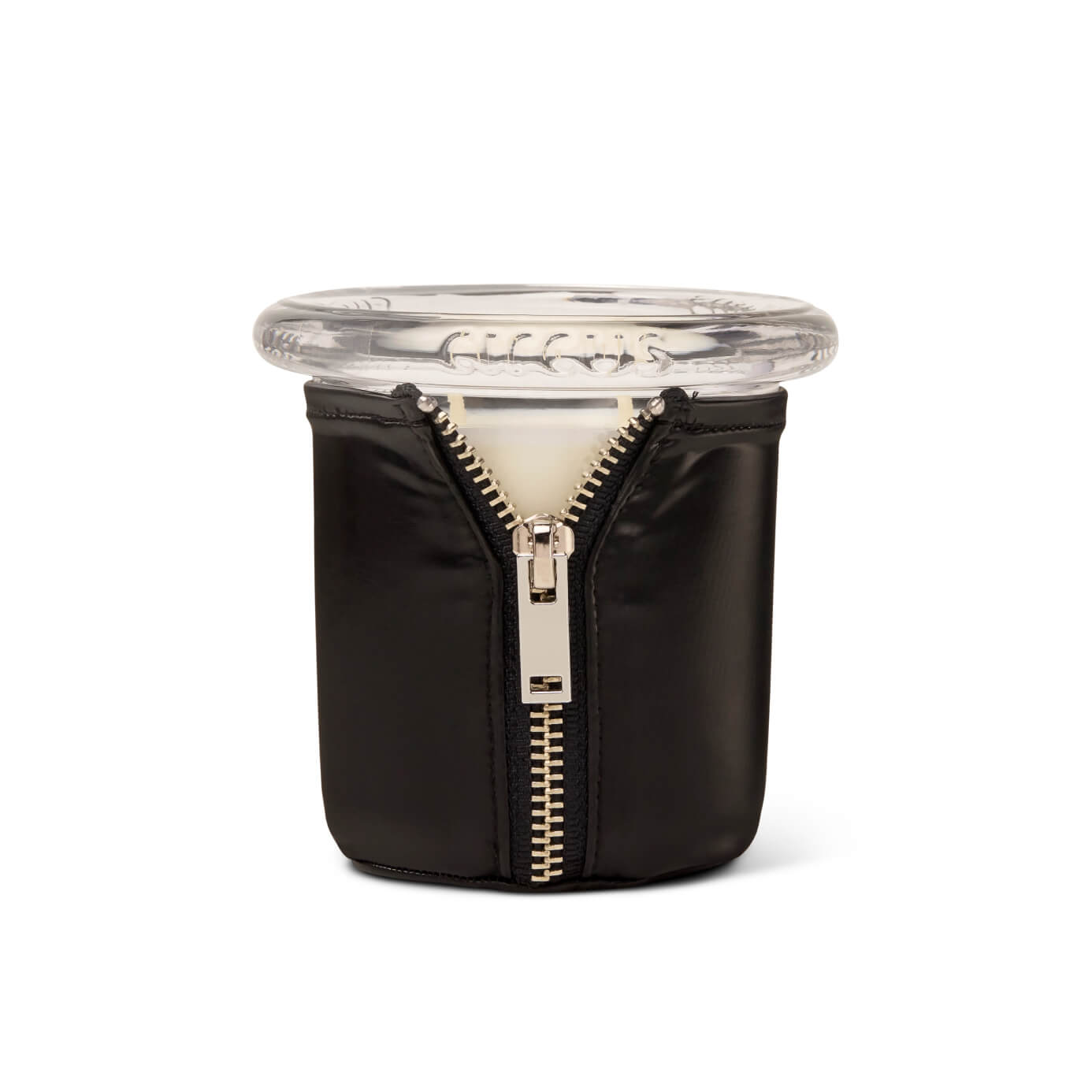 Bound candle in black vinyl wrap – best smelling luxury scented candle by Circus