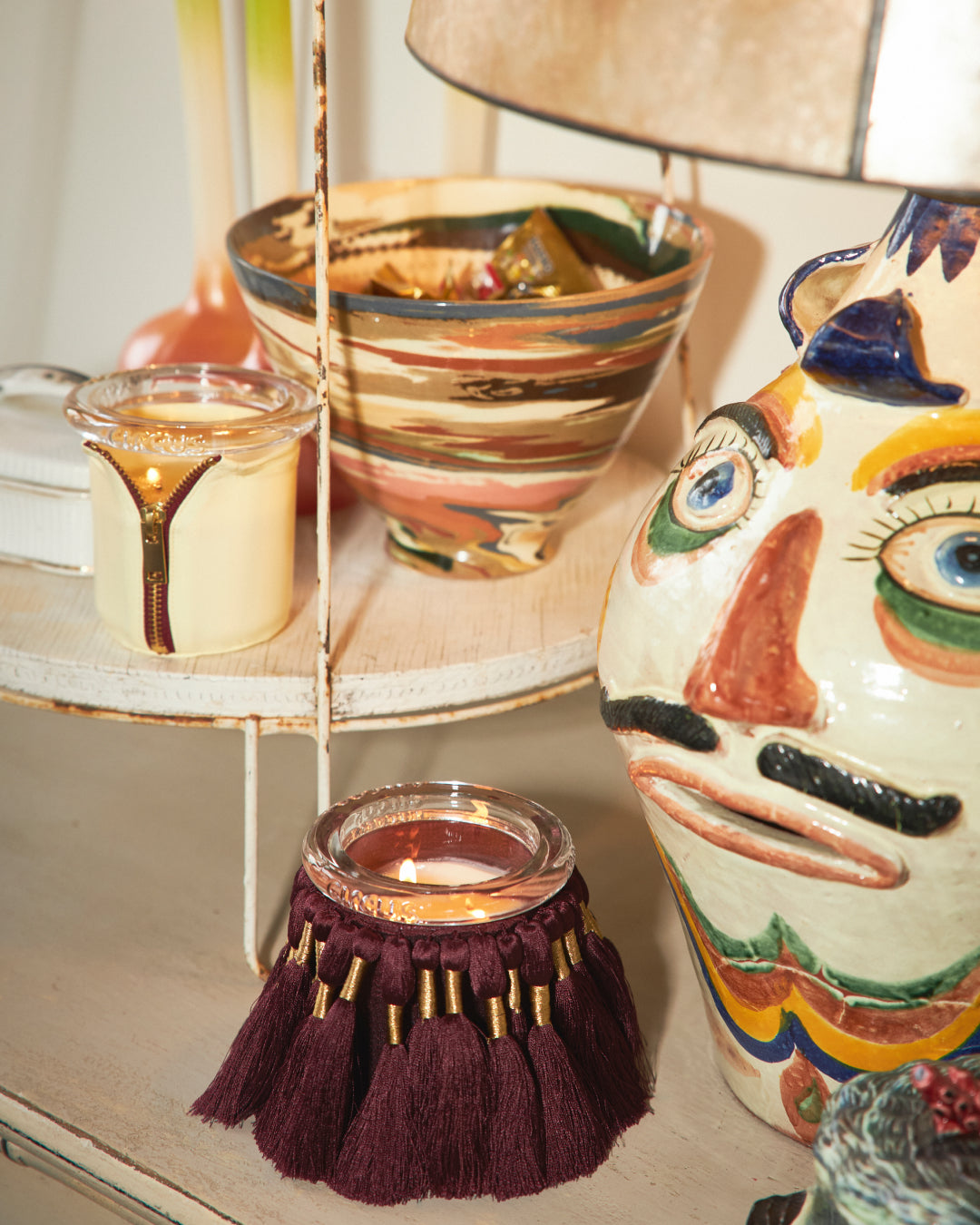 spaces by circus candles featured at interior designer jordan long's nashville home