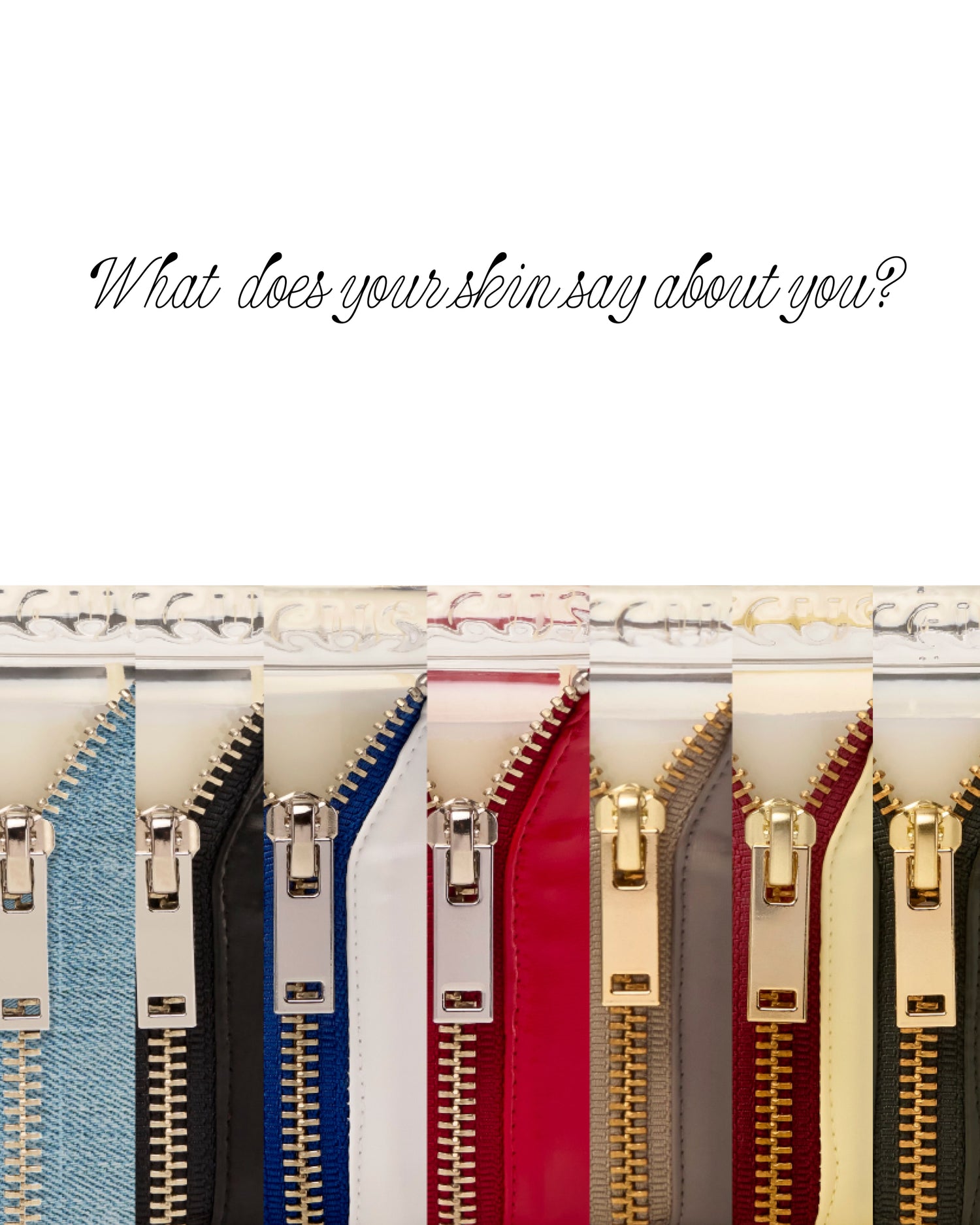 Collection of colorful candles with a text overlay on a white background